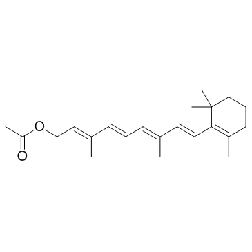 Retinyl acetate, CAS 127-47-9