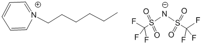 N-hexyl pyridinium bis(trifluoromethyl sulfonyl)imide_460983-97-5