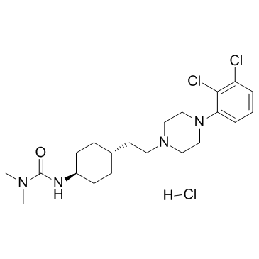 3-[4-[2-[4-(2,3-dichlorophenyl)piperazin-1-yl]ethyl]cyclohexyl]-1,1-dimethylurea,hydrochloride_1083076-69-0