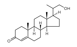 Pregn-​4-​en-​3-​one, 21-​hydroxy-​20-​methyl-_60966-36-1