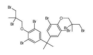 2,2-Bis[3,5-dibromo-4-(2,3-dibromo-2-methylpropoxy)phenyl]propane_97416-84-7