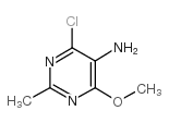 4-Chloro-6-methoxy-2-Methylpyrimidin-5-amine_88474-31-1